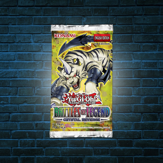 YU-GI-OH! Battles of Legend: Crystal Revenge (1st Edition) Booster Pack